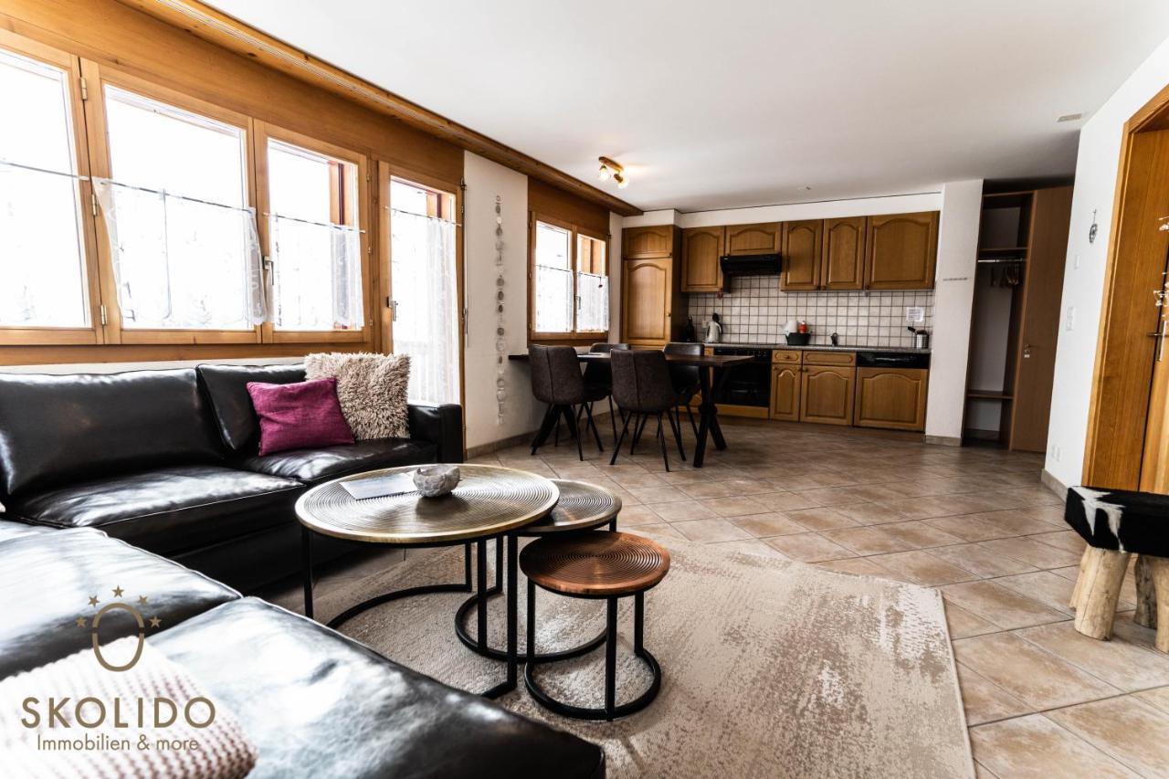 Haus Lotus, Riederalp Moosfluhbahn Leilighet Eksteriør bilde